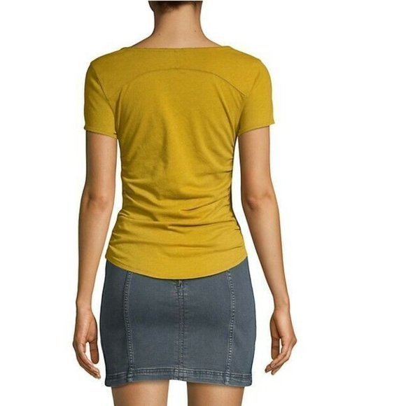 Free People Sonnet Short Sleeve Top. XS, S, M - Picture 3 of 8